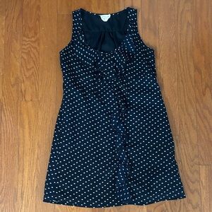 Amichi collection Navy Polka Dot Sleeveless Dress